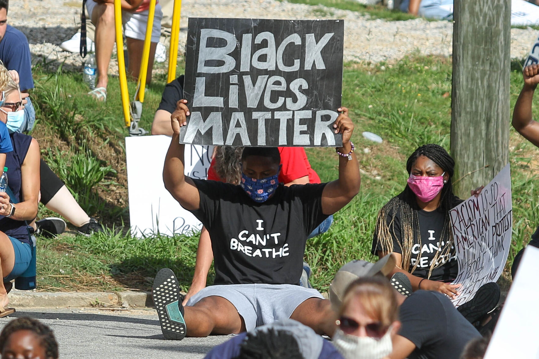Auburn Students & Community for Change protest and march
